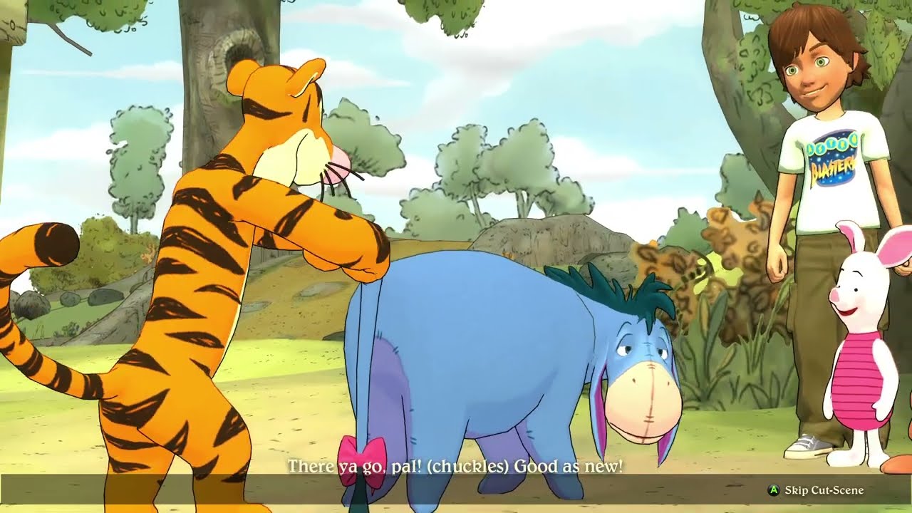 The Many Adventures of Winnie the Pooh Minigame - Disneyland Adventures