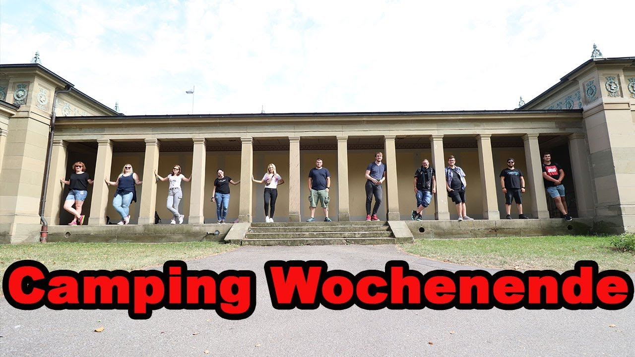 Camping Wochenende mit Freunden - Wilhelma Stuttgart - Zoo - Zelten - Grillen - Adventure Friends