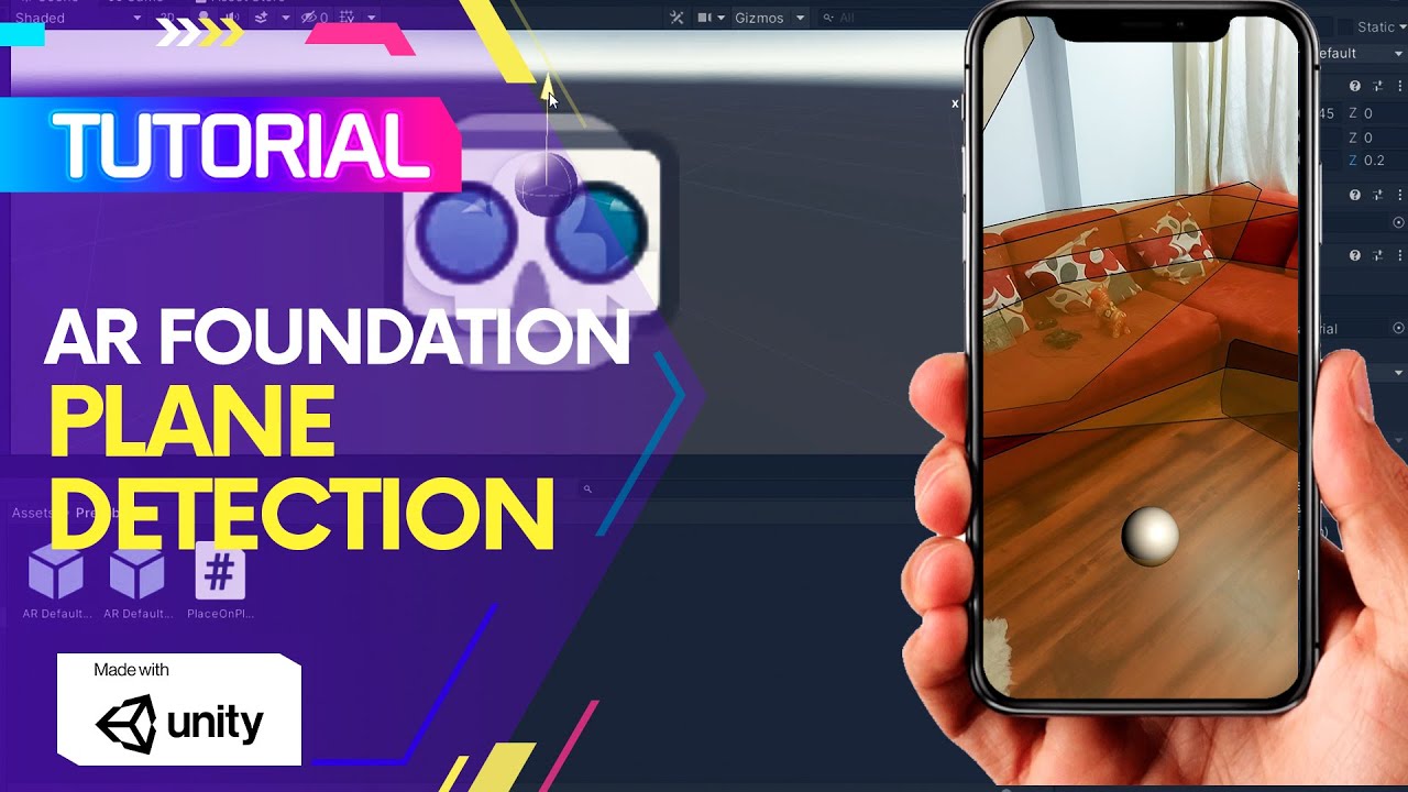 Unity AR Foundation Tutorial - Plane Detection (EN Captions)