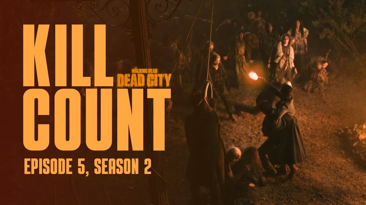ALL ZOMBIE KILLS | TWD: DEAD CITY SEASON 2, EPISODE 5