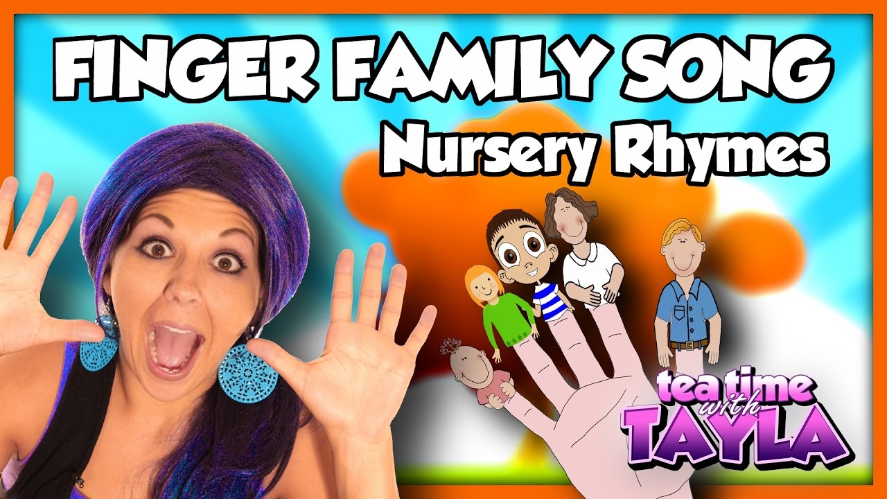 The Finger Family | Nursery Rhymes ~ Tea Time with Tayla!