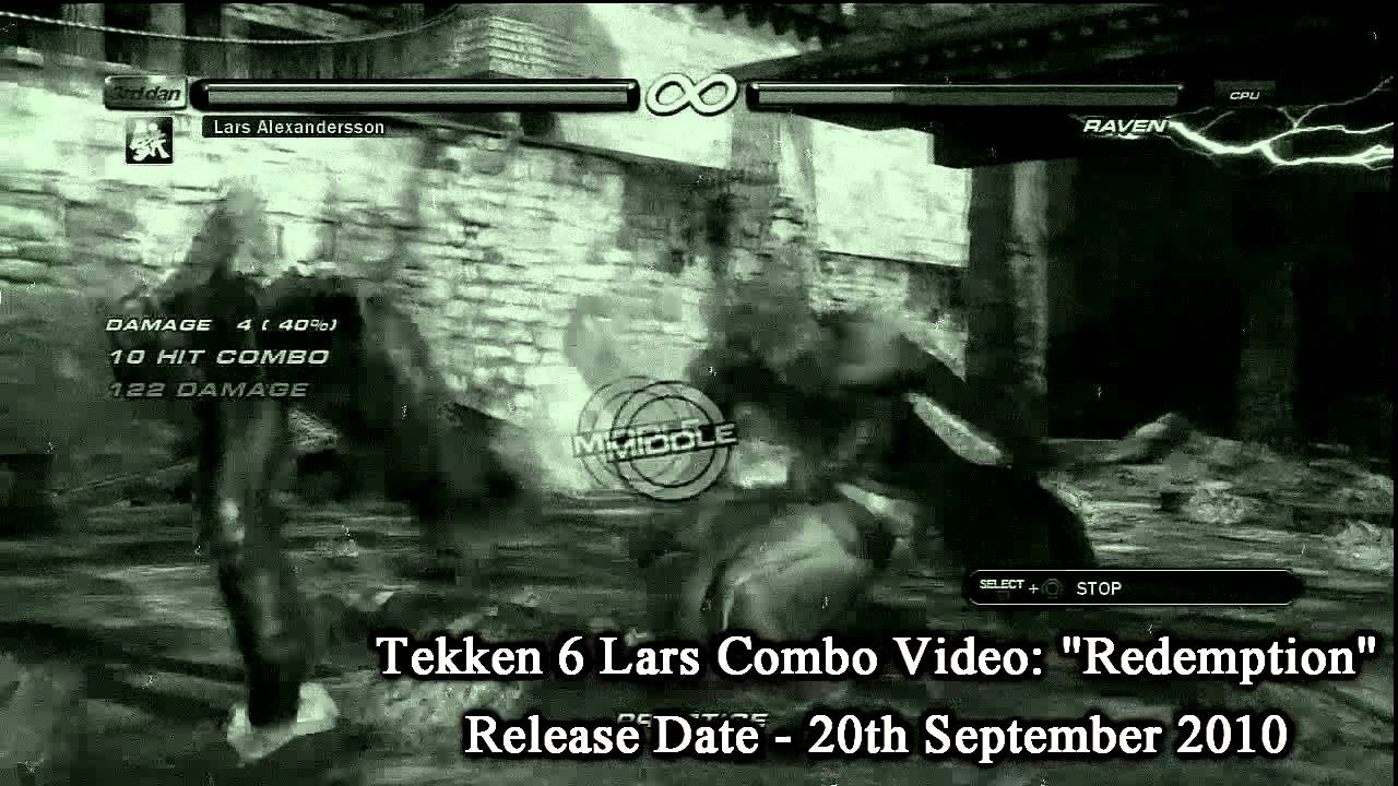 Tekken 6 Lars & Dragunov Combo Video - 