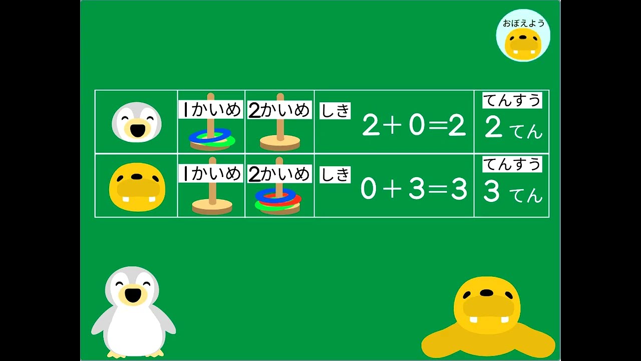 【小1算数】ｐ 18　0のたしざん