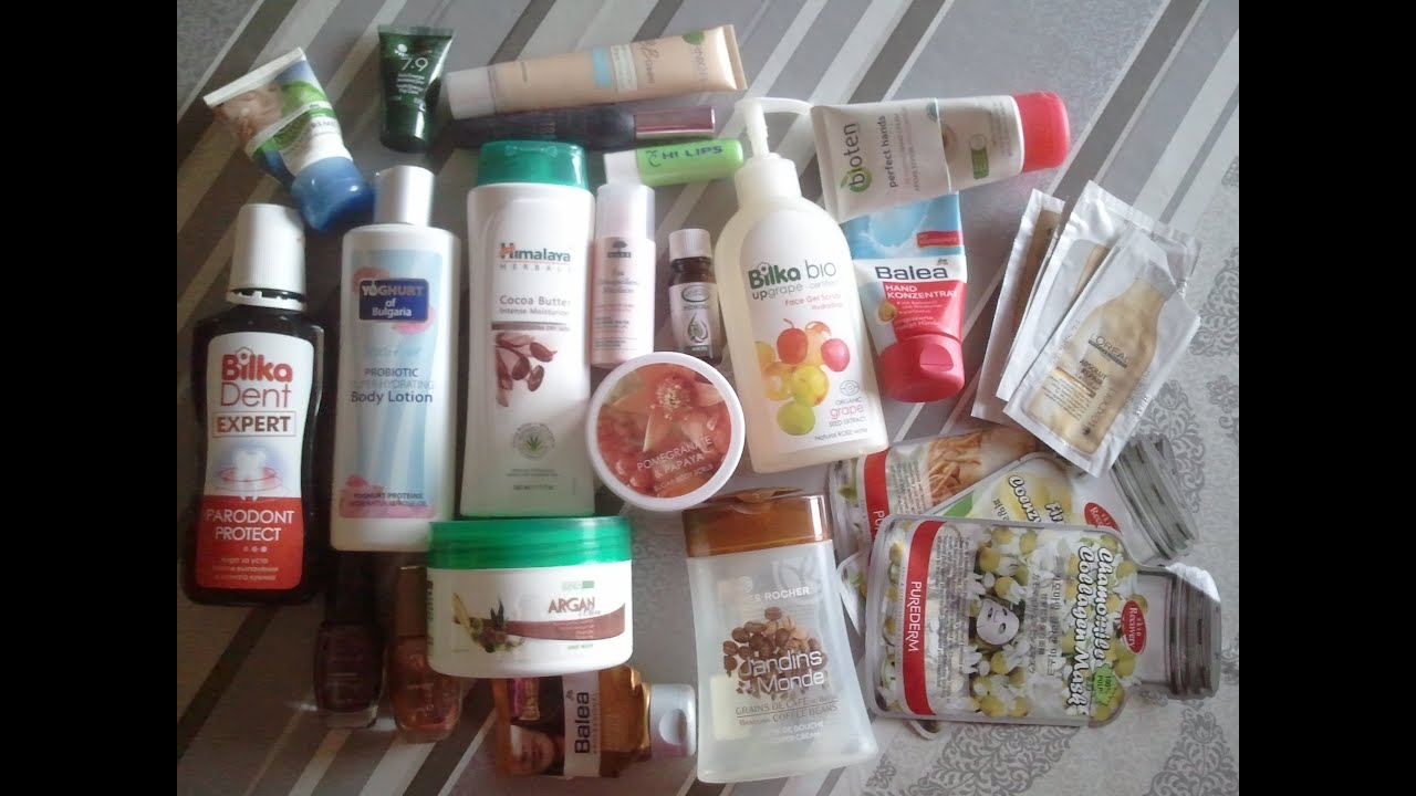 Изхабени продукти / козметично кошче за февруари / Empties.