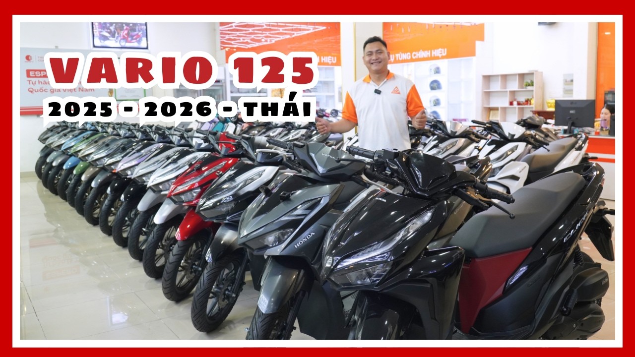 GIÁ Vario 125 2025 Vario 125 2026 và Vario 125 Thái | XE MÁY GIÁ SỈ