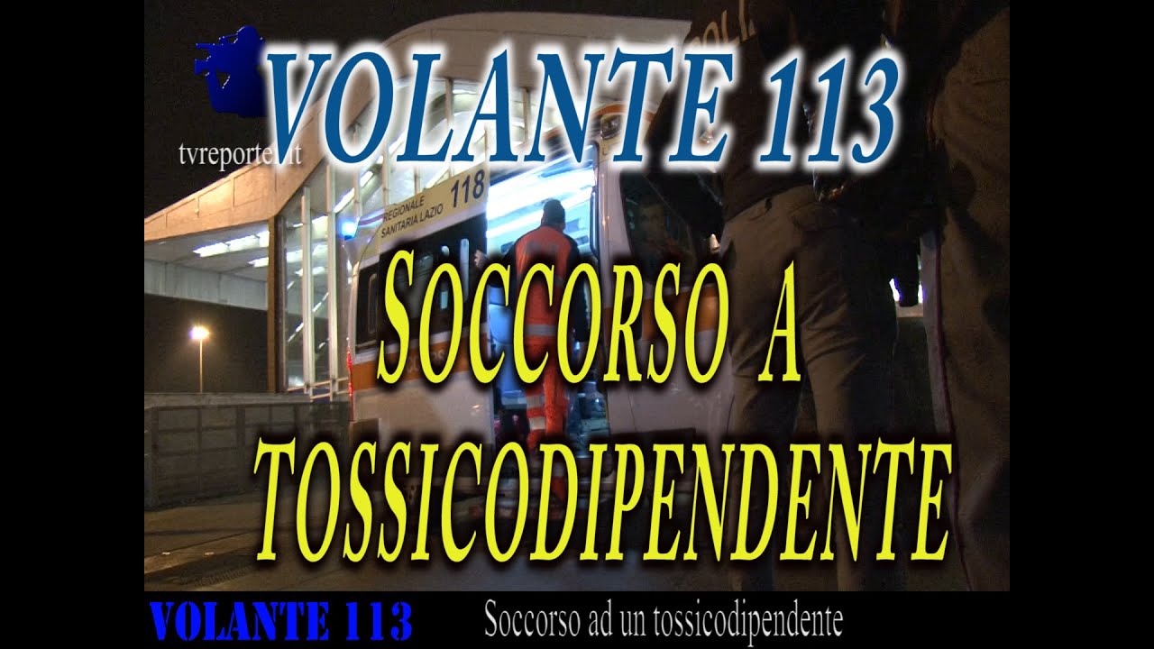 Soccorso ad un tossicodipendente #VOLANTE 113