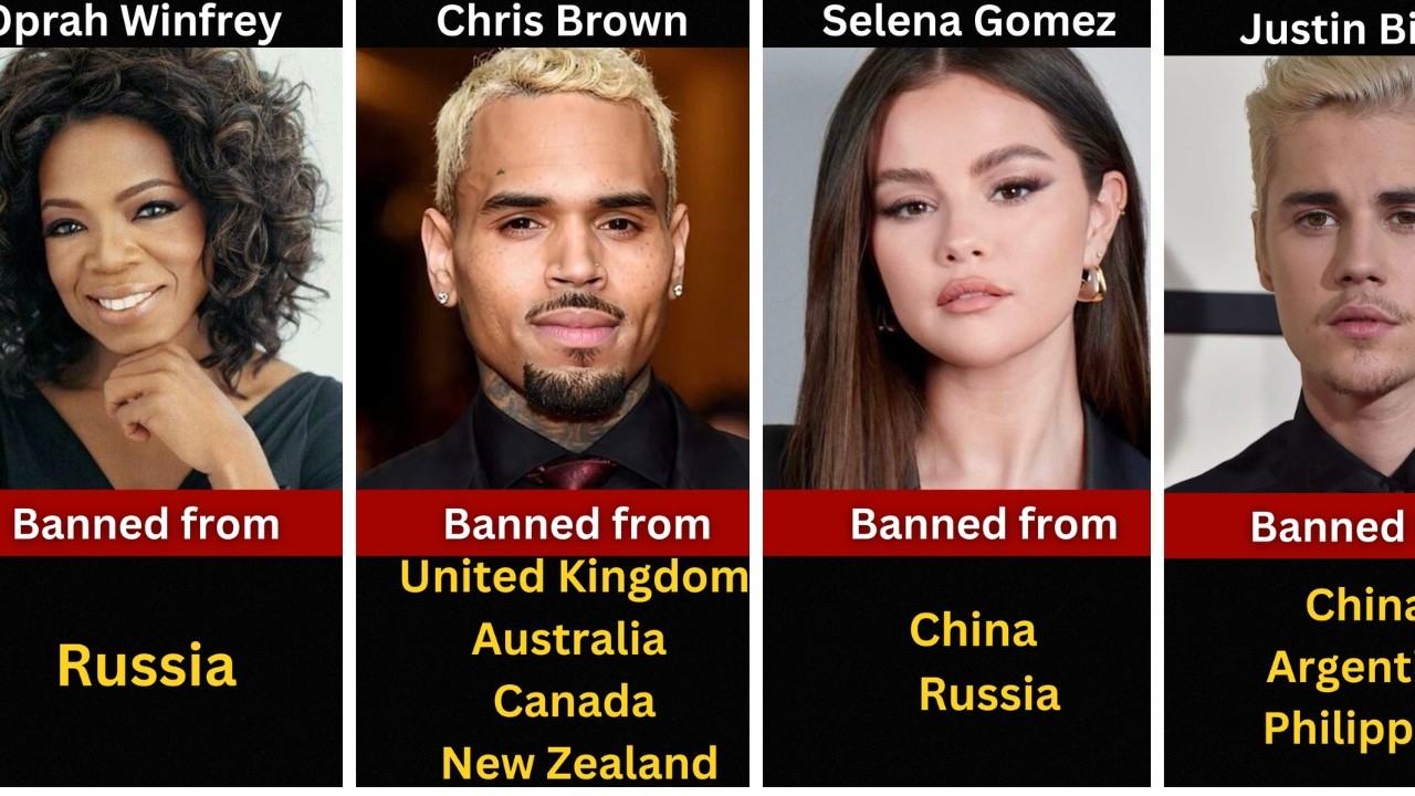 You’re So Famous You Get Banned From a Whole Country 😳