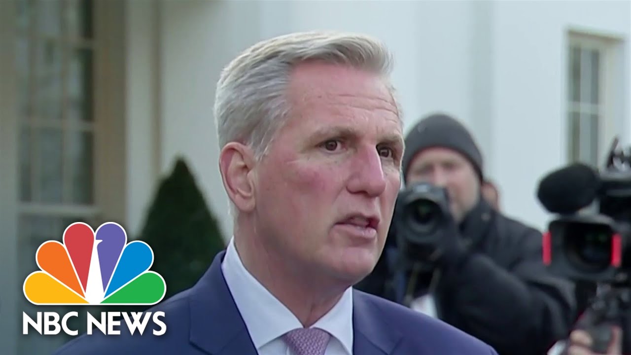 &lsquo;We can find common ground,&rsquo; says McCarthy after first Biden meeting