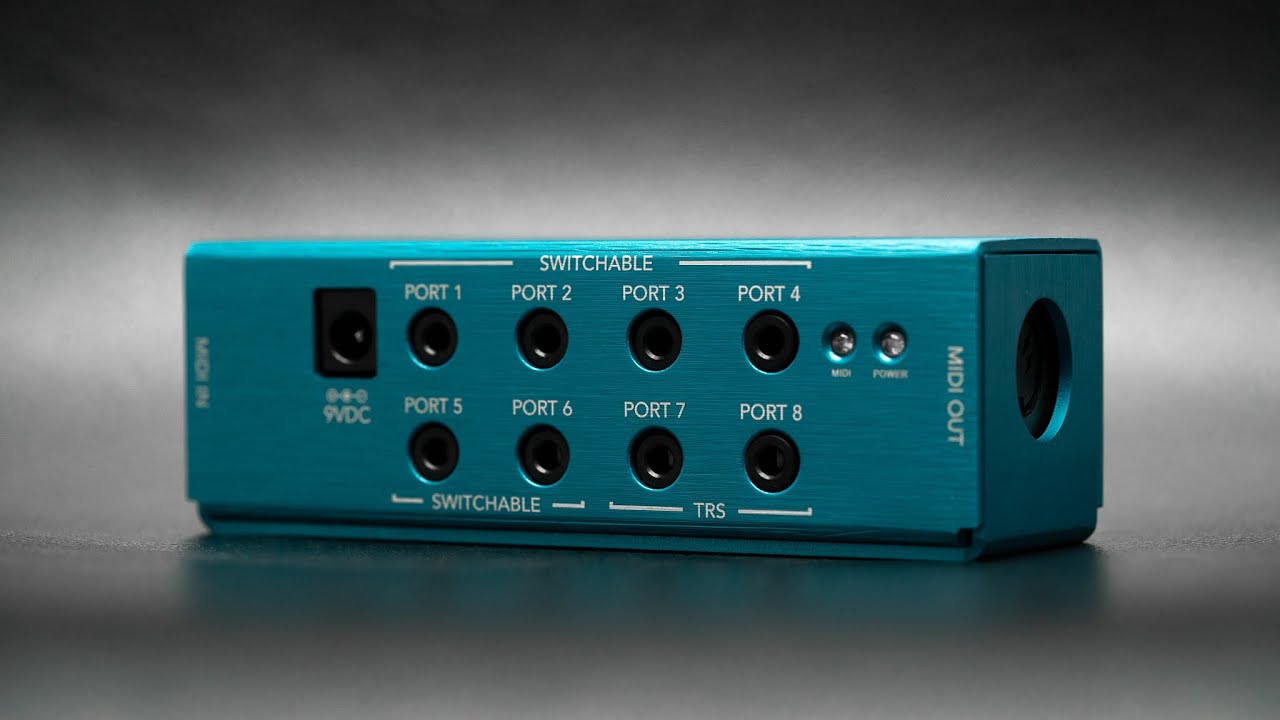 Morningstar MIDI Box: 1 вход, 8 выходов. Поместится везде.