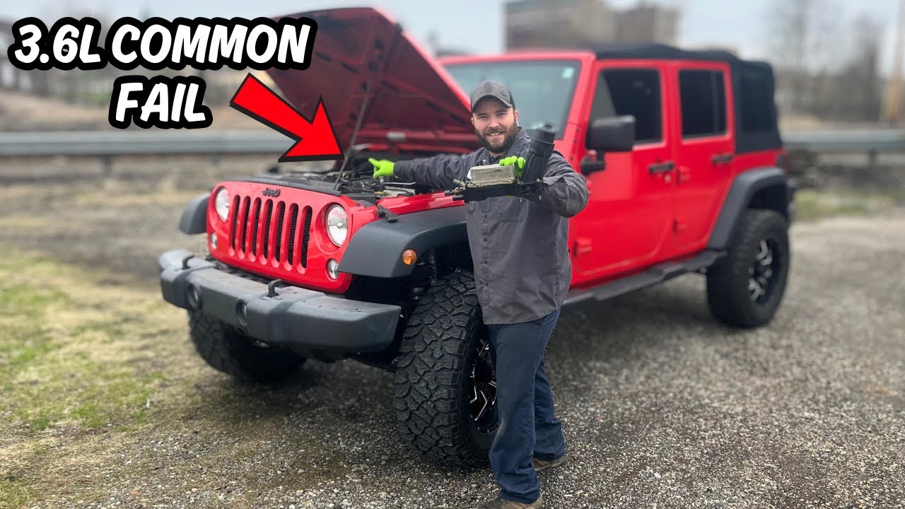 Fix the #1 Problem on 2012 - 2018 Jeep Wranglers ( Oil Cooler )