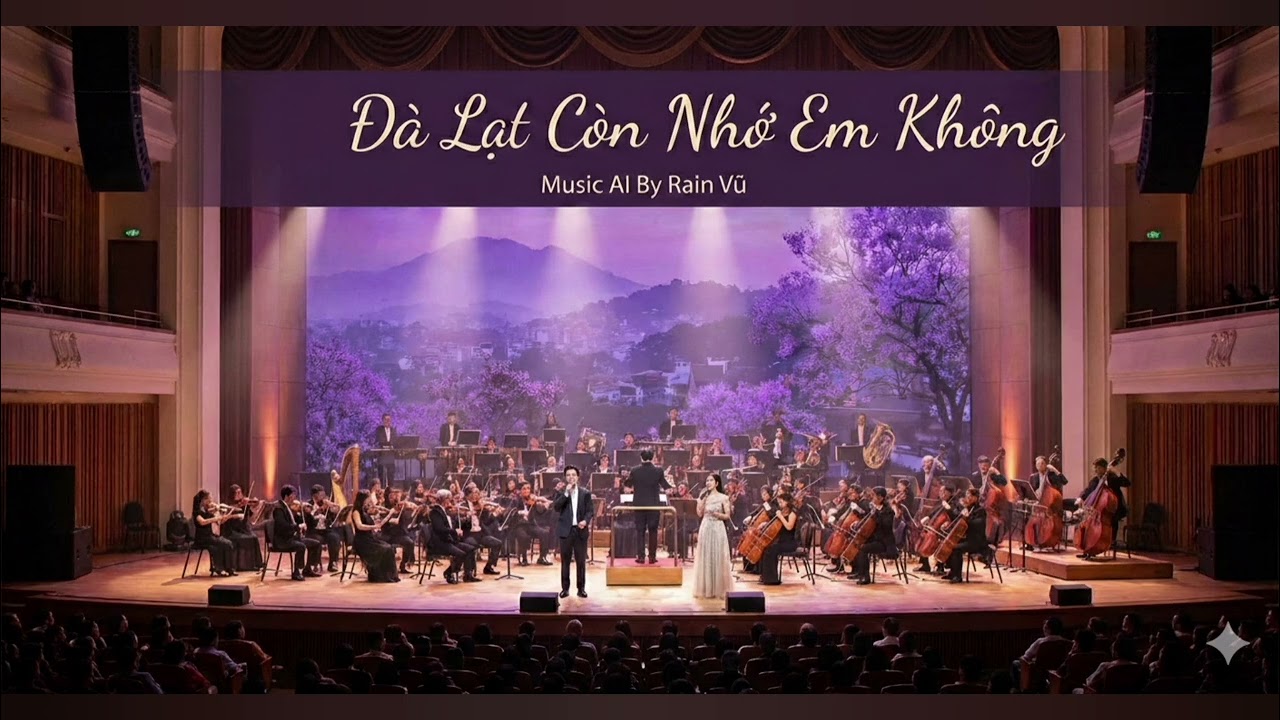 Đà Lạt Còn Nhớ Em Không (Giao Hưởng Version)/ lời: RAIN VŨ, Nhạc:SUNO AI