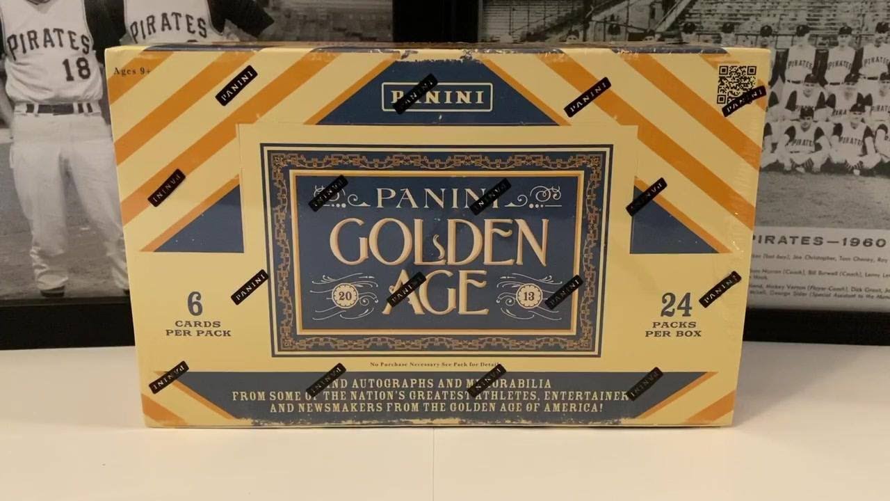 2013 Panini Golden Age Hobby Box Break! Auto! Relic! Bad New Bears Pulls!