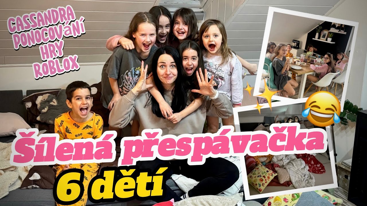 DŮM PLNÝ DĚTÍ - přespávačka 😀 Marcel má  radost - Parkside 🔨  Nový horor na Netflixu?