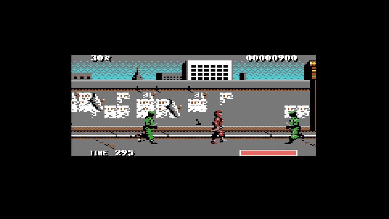Commodore 64 Longplay [230] The Ninja Warriors (EU)