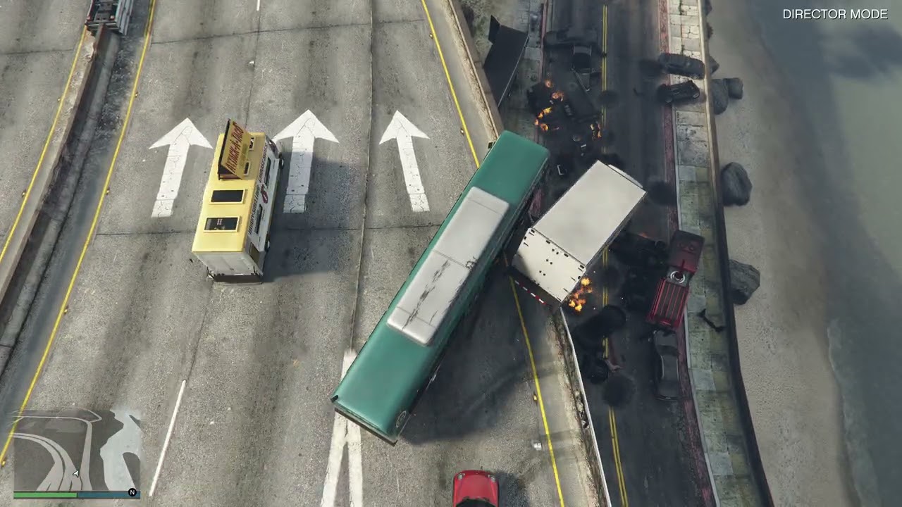 Why Are GTA5 NPCs Driving Off Overpasses Funny & Jaw Dropping Moments!