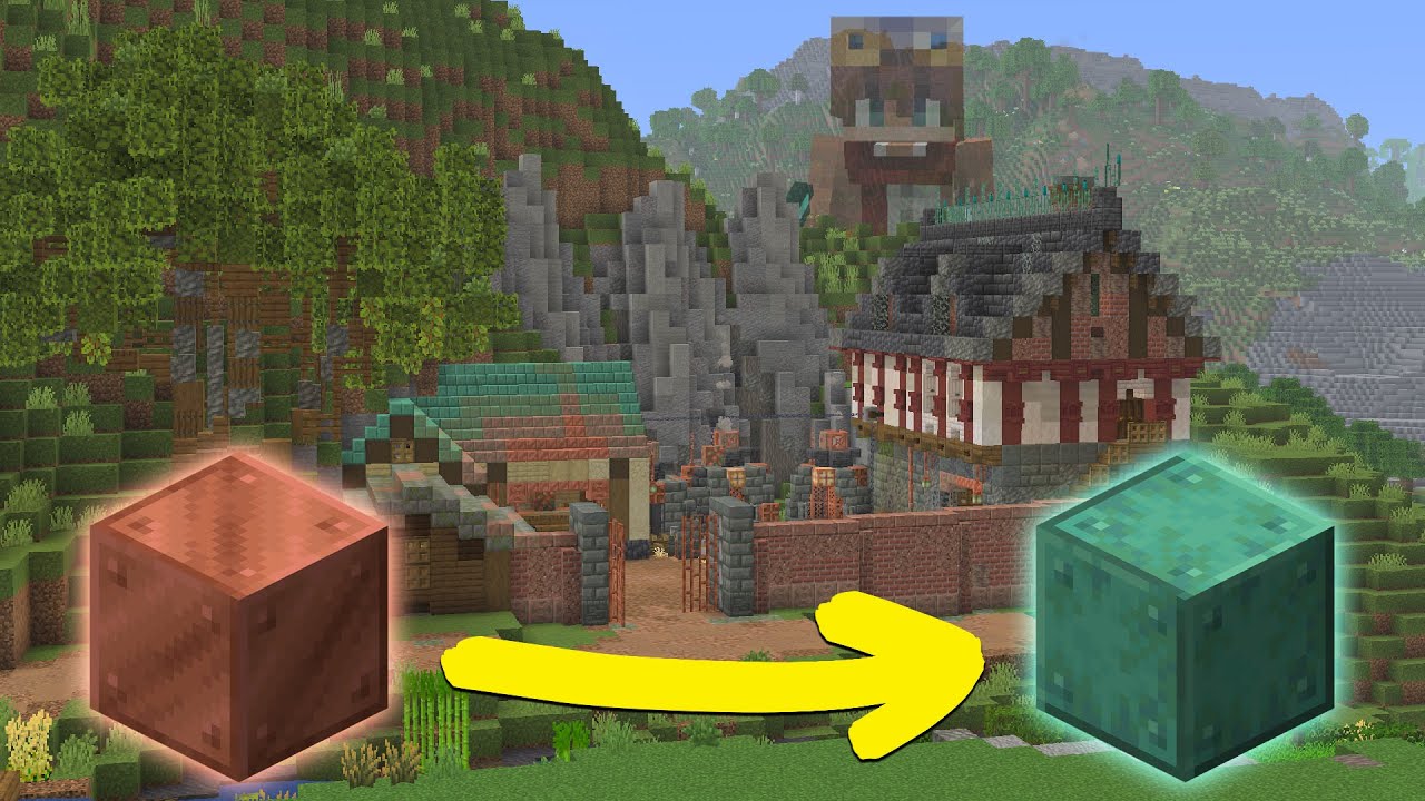I Built a COPPER OXIDIZATION Factory in my Minecraft World