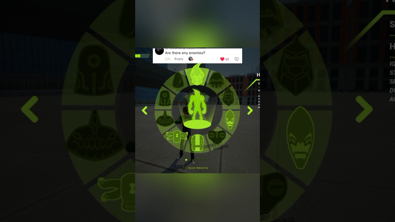 Are there any enemies? Yes 💥 #ben10 #ben10game