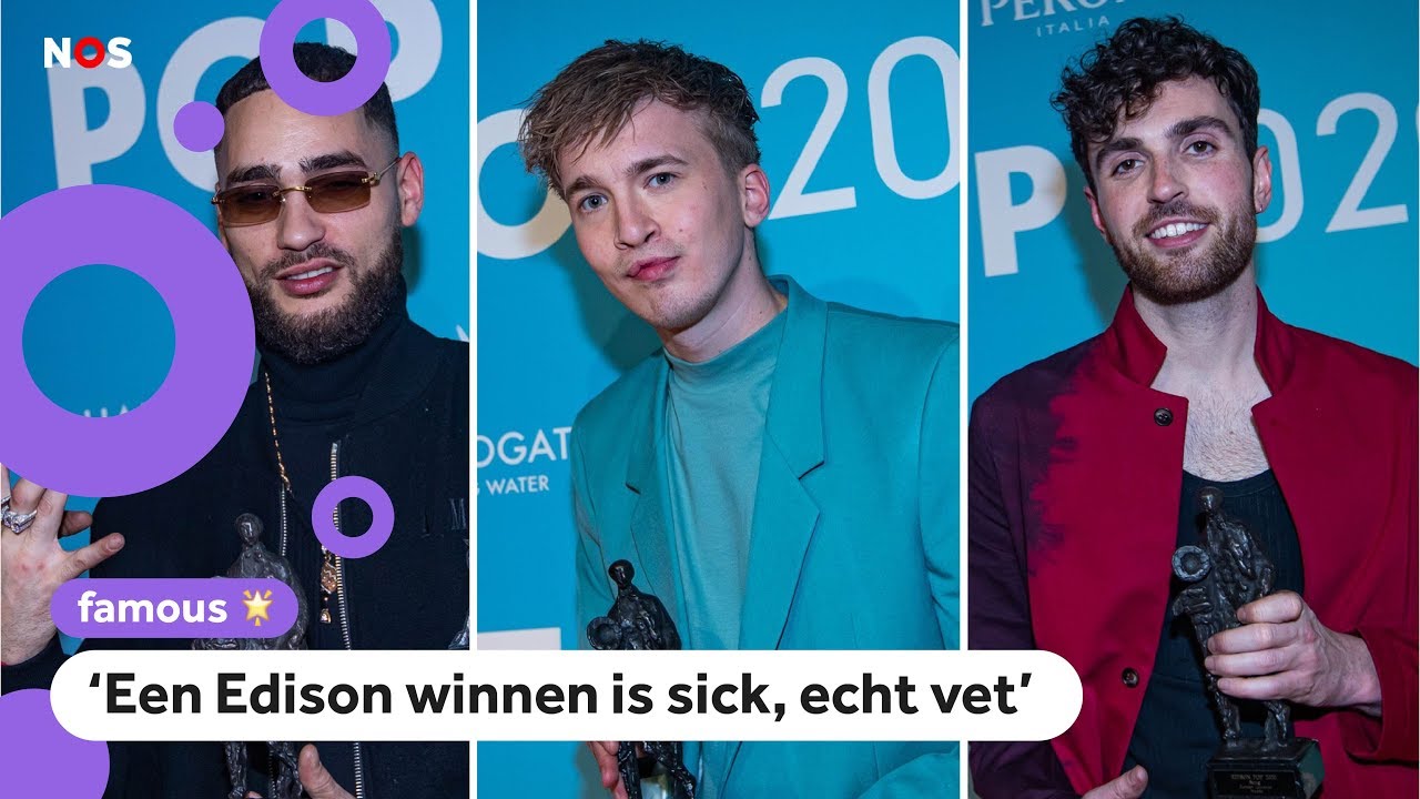 Prijzen voor Snelle, Josylvio en Duncan Laurence