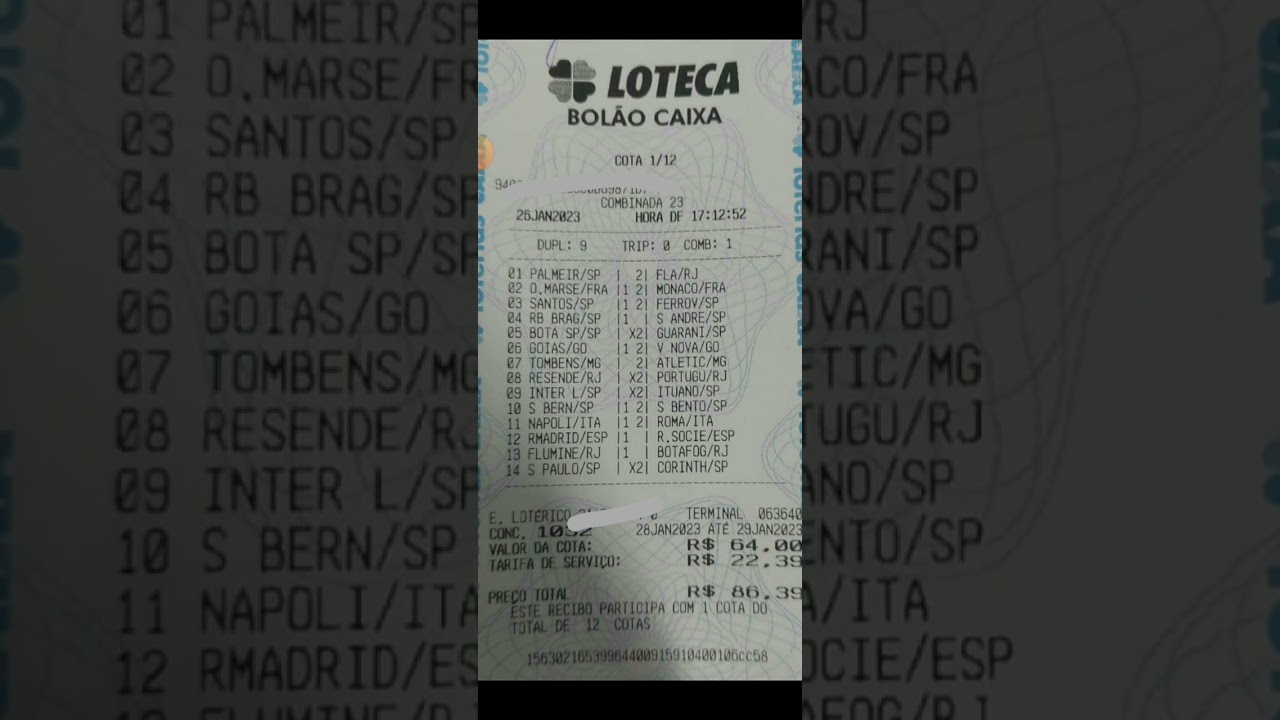 Loteca 1032 9D.  O pr&ecirc;mio est&aacute; aqui.