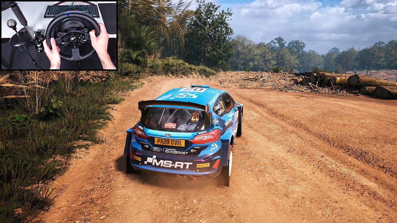 Ford Fiesta WRC2 FULL SEND! - EA Sports WRC | Thrustmaster T300RS Gameplay