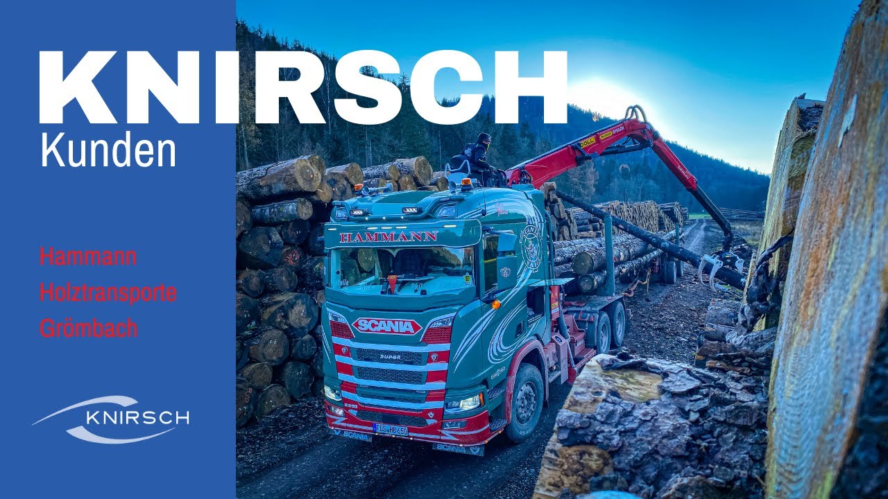 HAMMANN Holztransporte | Schwarzwald | V8 Scania