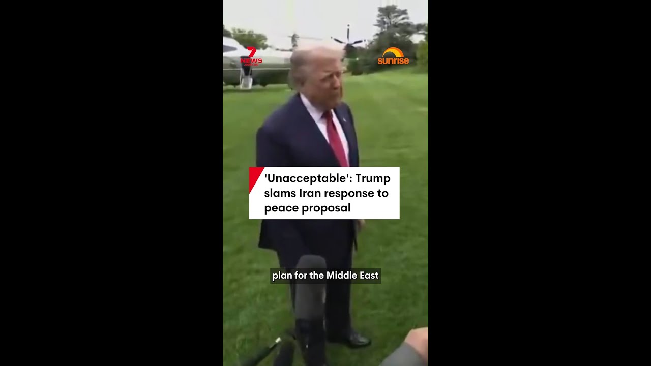 &laquo;Неприемлемо&raquo;: Трамп критикует реакцию Ирана на мирное соглашение.