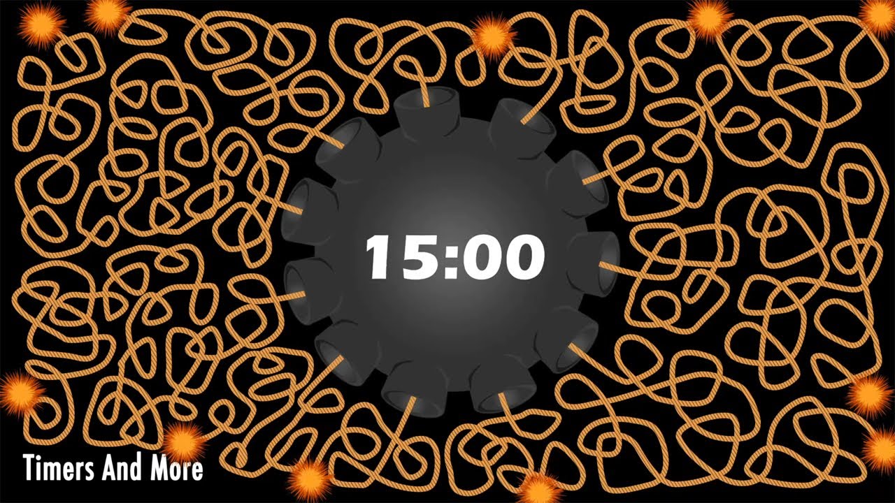 15 Minute Timer Bomb 💣 | Giant Explosion 💥