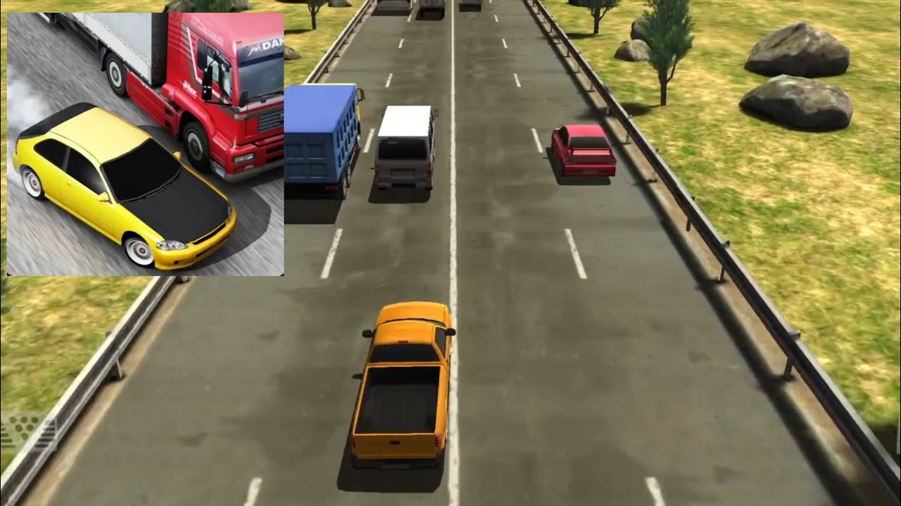 Traffic Racer (skgames) Endless one way Suburb road Gameplay in Realme X7