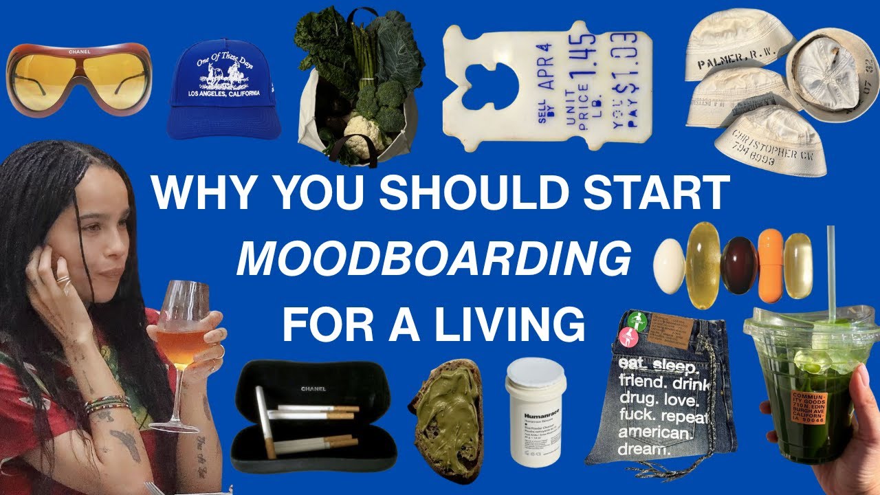 How to start MOODBOARDING for a living... for the Pinterest girls
