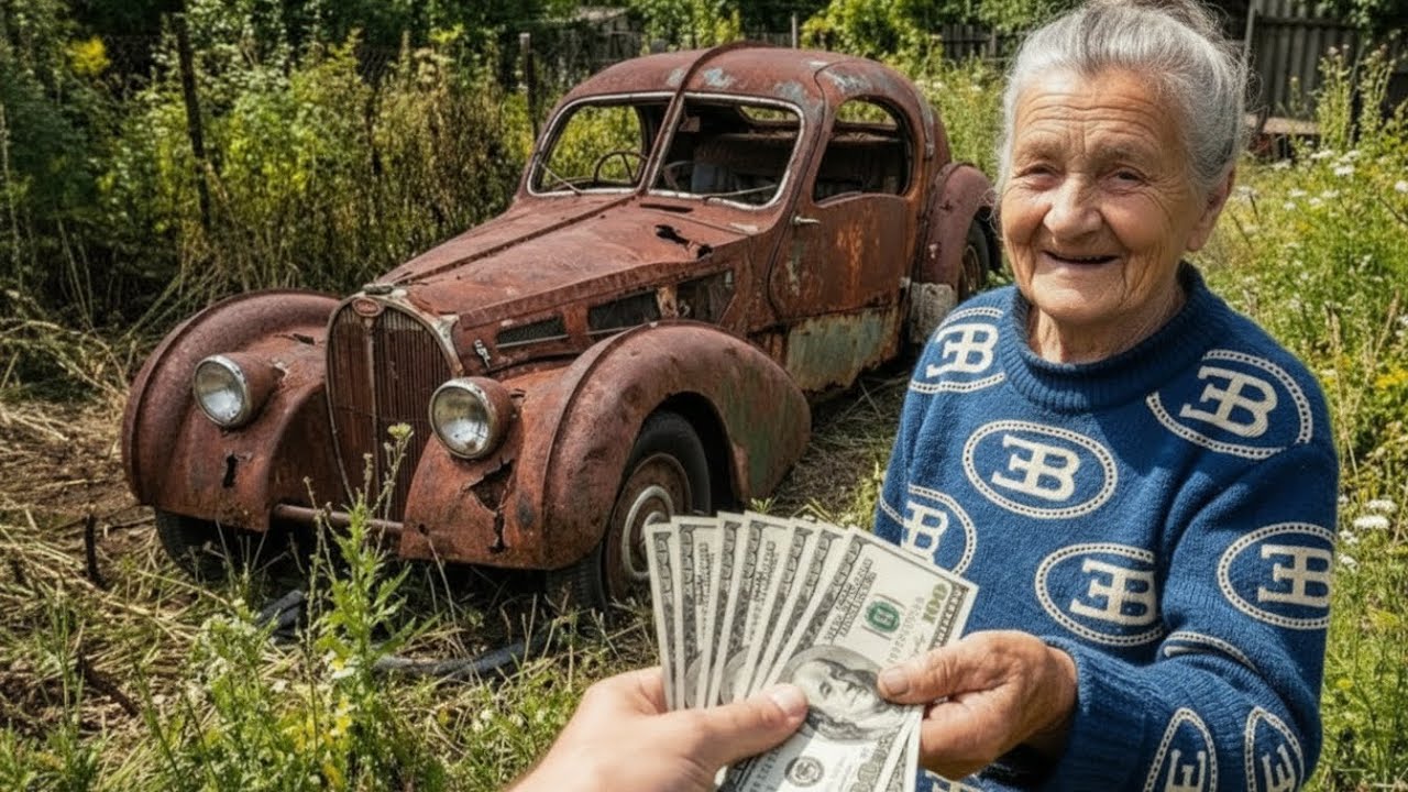 I Found 1932 Bugatti Atlantic for only $300… Then Restored It || ASMR Car Restoration!