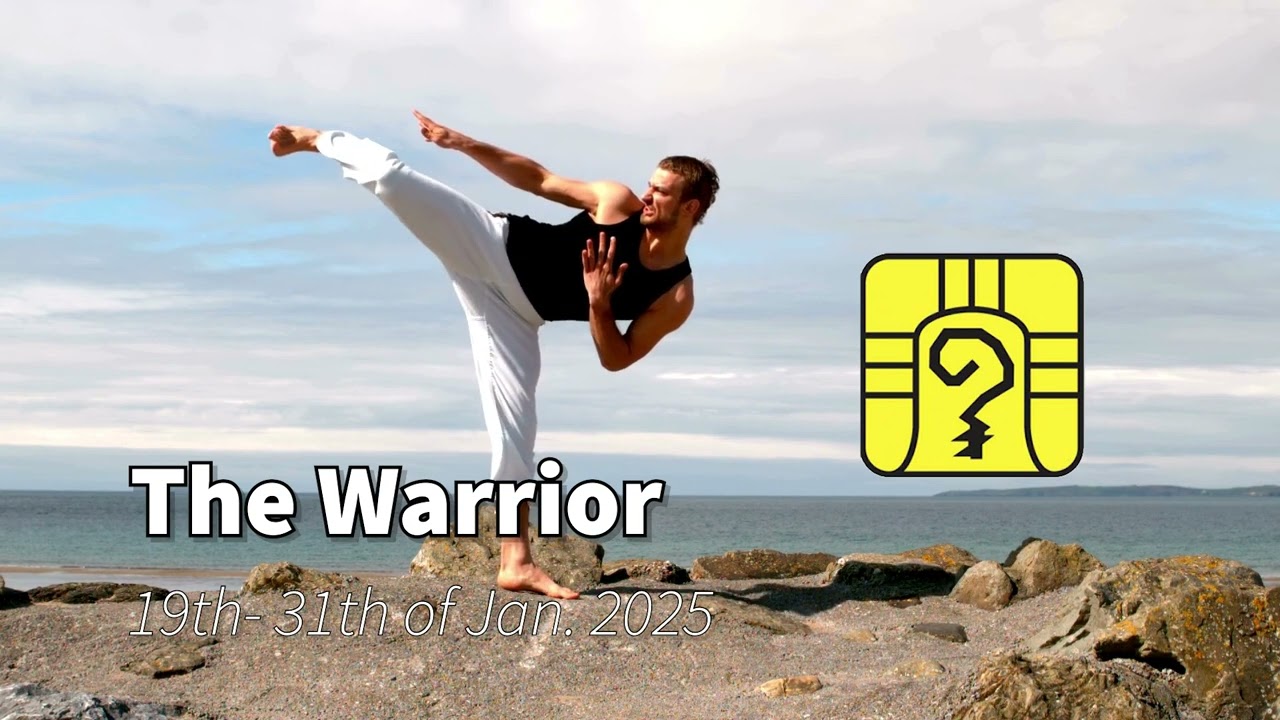 The Warrior in cycle of 13days of Sacred Calendar