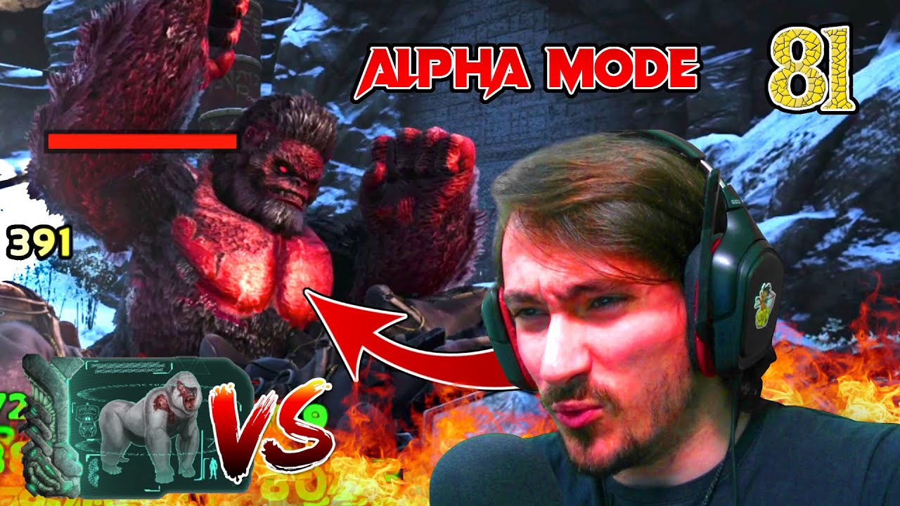 J'AFFRONTE LE M&Eacute;GAPITH&Egrave;QUE ALPHA !! [ARK Episode 81]