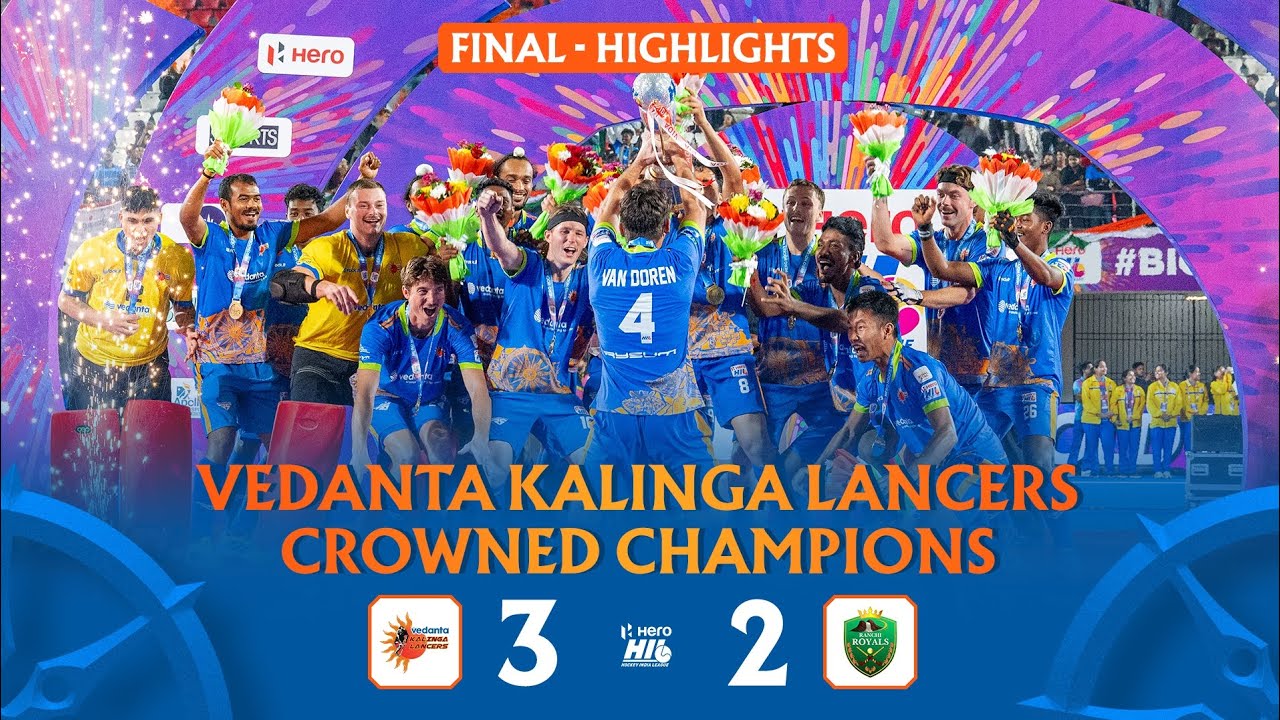 Final - Vedanta Kalinga Lancers vs Ranchi Royals | Match Highlights | Hero HIL 2025-26