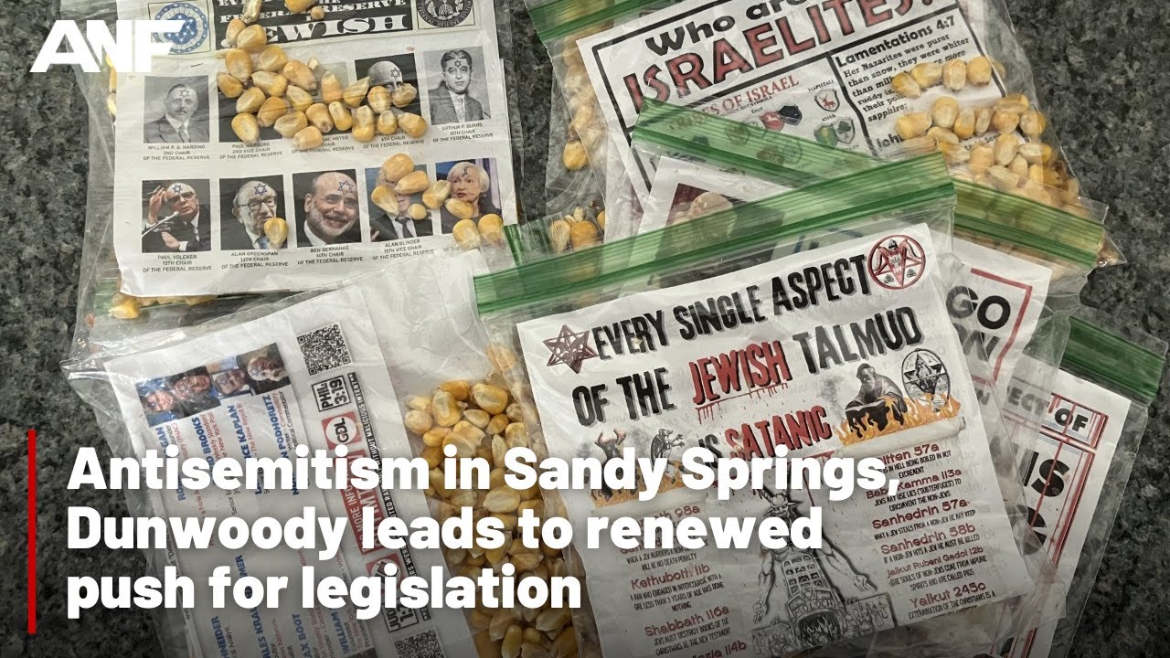 Antisemitism in Sandy Springs, Dunwoody leads to renewed push for legislation