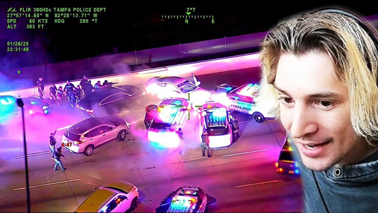 Massive Response to Serial Hit-And-Run Driver | xQc Reacts