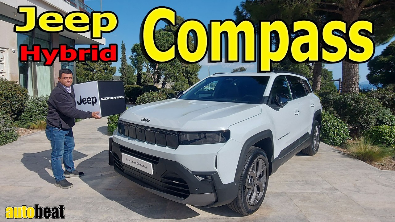 Πρώτη οδήγηση του καινούργιου Jeep Compass 1.2 Hybrid