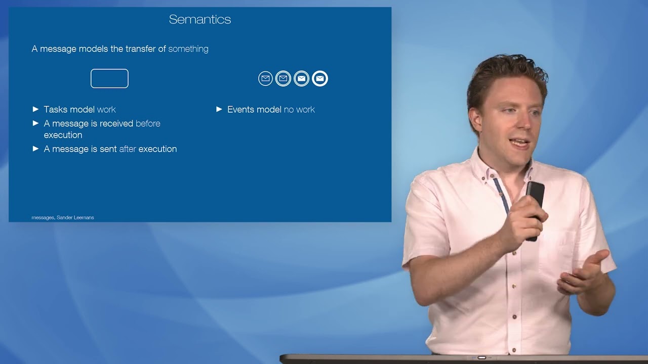 A course on BPMN - 11 - messages
