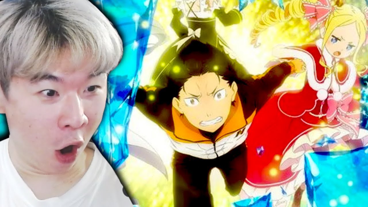 FIRST TIME REACTING TO ALL Re:Zero ENDINGS