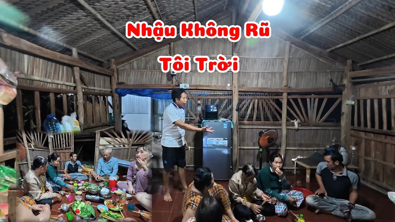 Buổi Chiều Tổ Chức Là Mồi Lai Rai Cùng Cô Dì Chú Bác