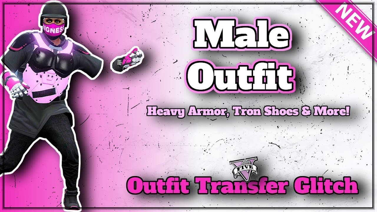 GTA5 Male Components I Male Modded Outfit! *FULL TUTORIAL* (Outfit Transfer Glitch) Patch 1.43!
