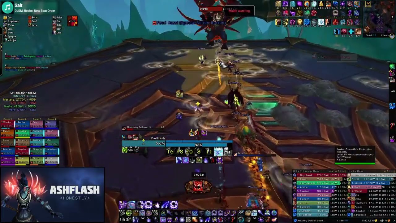 Honestly vs Mythic Ulgrax The Devourer | Arcane Mage PoV