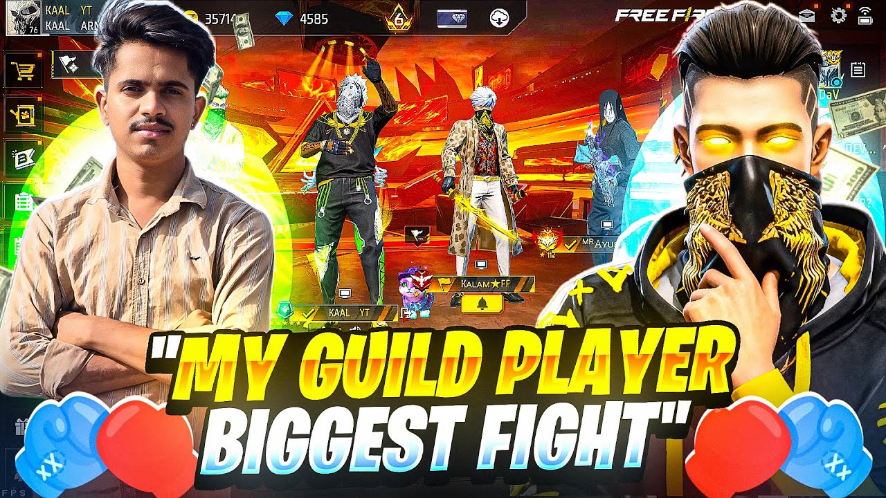 “My Guild Player Is Fighting on Discord! 🤯 || Garena Free Fire