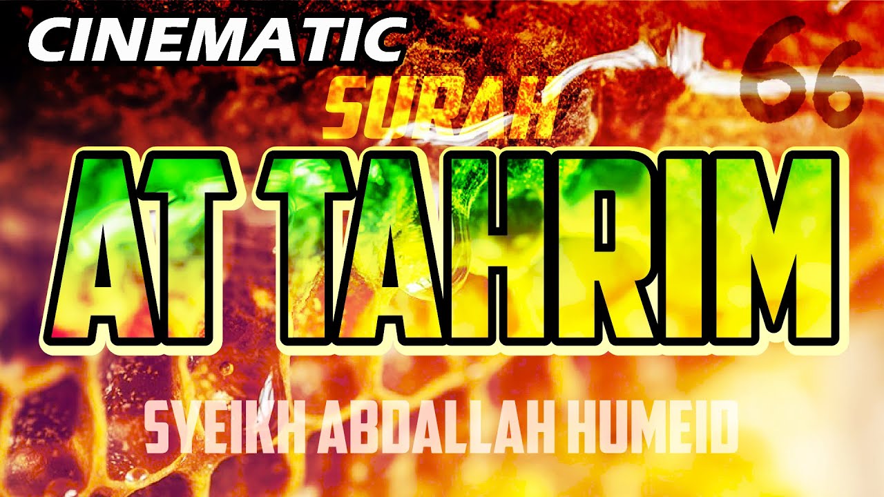 CINEMATIC - SURAH AT TAHRIM - ABDALLAH HUMEID - FULL CHAPTER