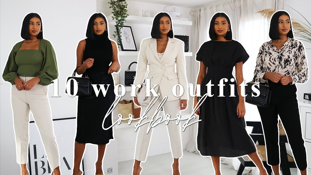 WORK OUTFIT LOOKBOOK | WHAT TO WEAR TO THE OFFICE | NOORIE ANA