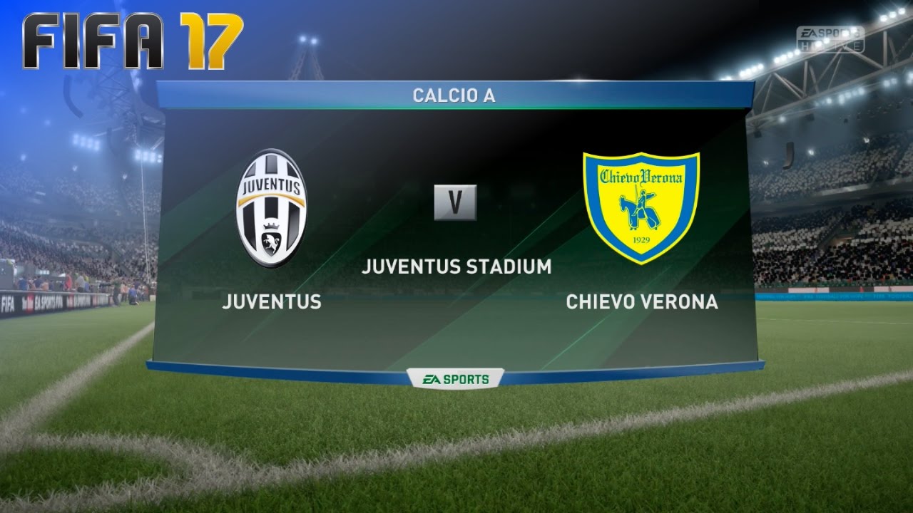 FIFA 17 - Juventus vs. AC Chievo Verona @ Juventus Stadium