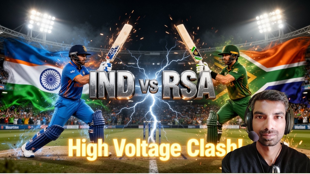 🔴 India vs South Africa LIVE Match | Full Gameplay Thriller | GigaKhel