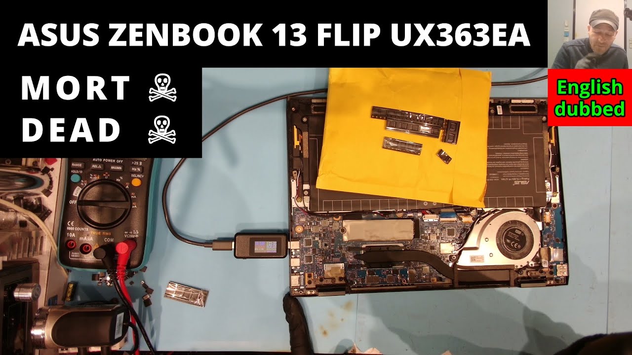 Diagnostic et Réparation Carte Mère Asus Zenbook 13 Flip UX363EA