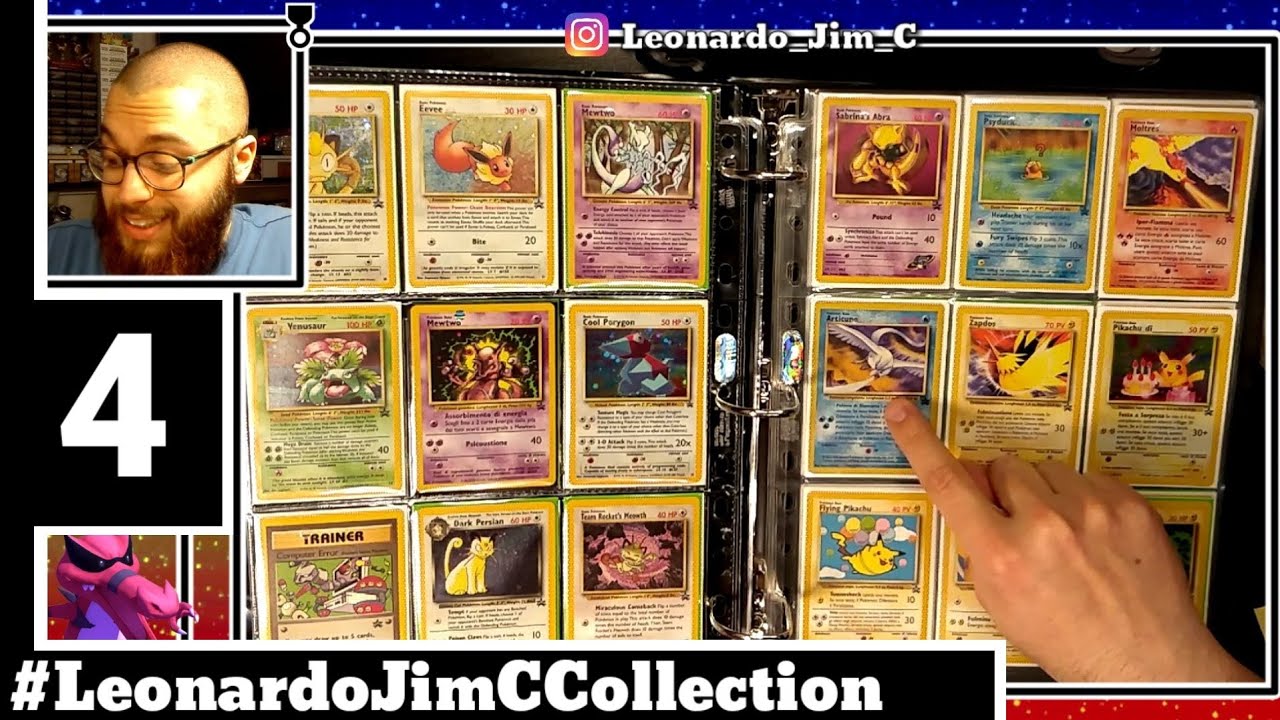 LA MIA COLLEZIONE DI CARTE POKÉMON ! (Legendary Collection, Promo WOTC + Goldtail) #LeonardoJimC !