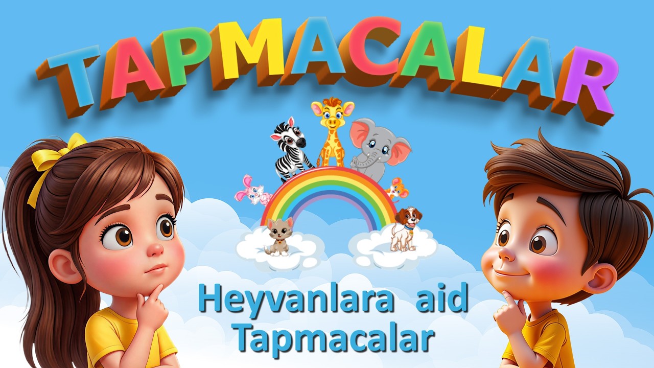 Tapmacalar Heyvanlar Haqqında 🦁🐰 | Uşaqlar Üçün Öyrədici Video