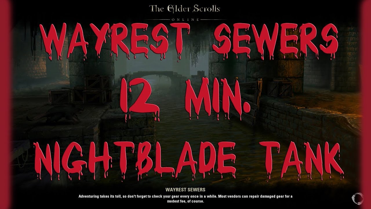 Wayrest Sewers Veteran Rush | PVE | Elder Scrolls Online